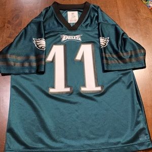 Carson Wentz Eagles Jersey-Boys Large